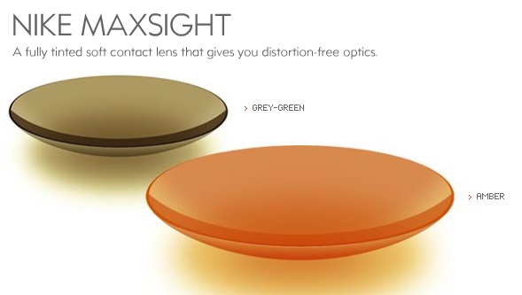 Nike maxsight contact lenses