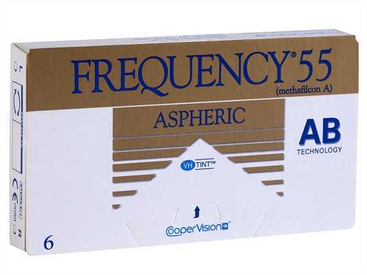 Frequency 55 Aspheric contact lens gave me the most clear vision of my life