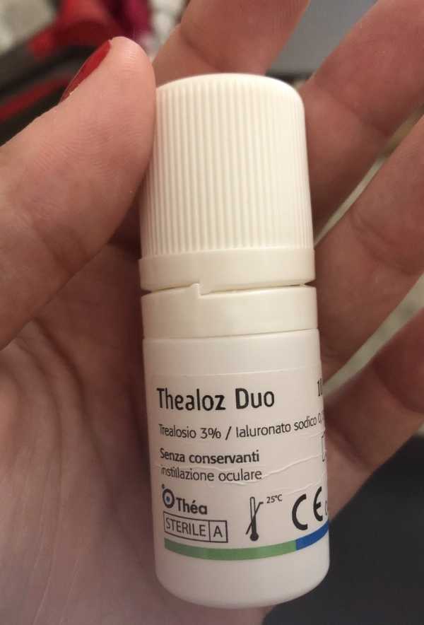 Thealoz duo eye drops