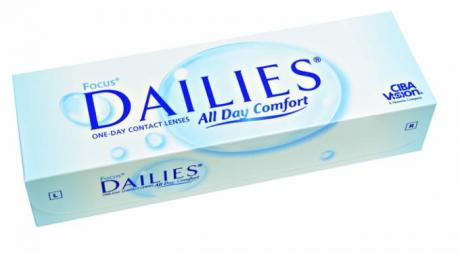 Focus Dailies lenses give you new eyes every day