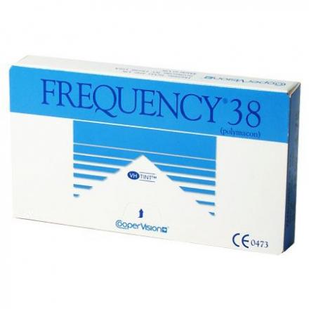 Frequency 38 contact lens works great for people that need low water levels